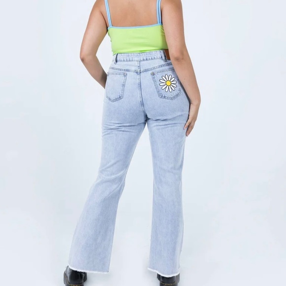 Princess Polly All the emotions jeans US 2 and US 4 - Picture 3 of 4